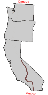 Pacific Crest Trail Map